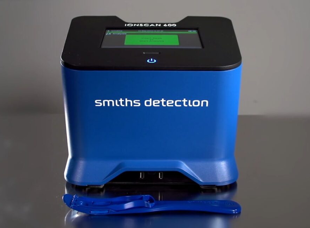 Ionenscan apparaat van Speurpraktijk De Aanzet